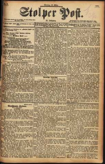Stolper Post Nr. 73/1898