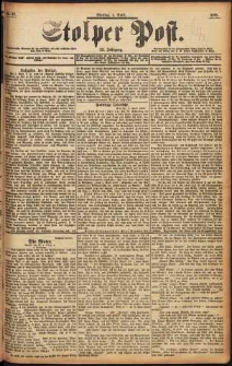 Stolper Post Nr. 79/1898