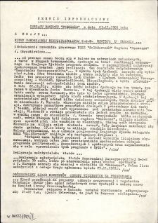 Serwis Informacyjny Zarządu Regionu "Pobrzeże" [brak nr]