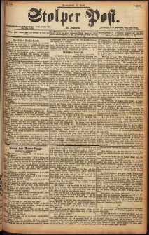 Stolper Post Nr. 134/1898