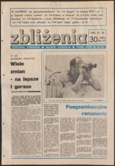 Zbliżenia : tygodnik społeczno-polityczny, 1985, nr 30