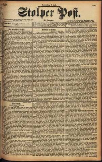 Stolper Post Nr. 156/1898