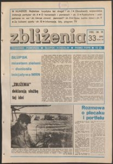 Zbliżenia : tygodnik społeczno-polityczny, 1985, nr 33