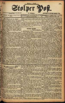 Stolper Post Nr. 183/1898