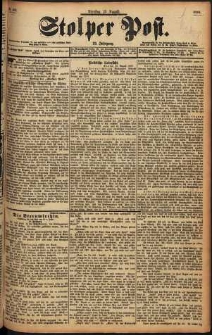 Stolper Post Nr. 196/1898