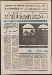 Zbliżenia : tygodnik społeczno-polityczny, 1985, nr 45