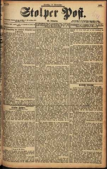 Stolper Post Nr. 214/1898