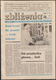 Zbliżenia : tygodnik społeczno-polityczny, 1985, nr 48