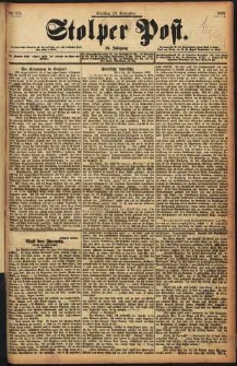 Stolper Post Nr. 273/1898