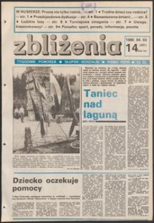 Zbliżenia : tygodnik społeczno-polityczny, 1986, nr 14