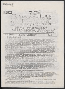 Serwis Informacyjny Zarządu Regionu "Pobrzeże" - Serwis Zjazdowy, nr 18