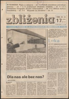 Zbliżenia : tygodnik społeczno-polityczny, 1986, nr 18