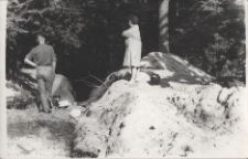 [Wykopaliska - zdjęcie z kolecji Marii Zaborowskiej]