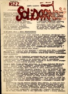 Serwis Informacyjny Zarządu Regionu "Pobrzeże" - Serwis Zjazdowy, nr 5