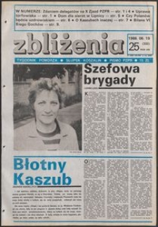 Zbliżenia : tygodnik społeczno-polityczny, 1986, nr 25