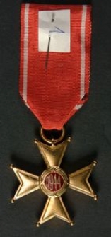 Krzyż Kawalerski Orderu Odrodzenia Polski + Legitymacja Nr I-33801