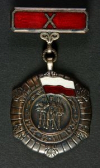 Medal 10-lecia Polski Ludowej + Legitymacja Nr 449663