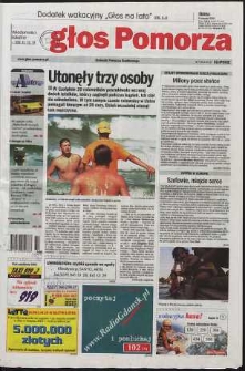 Głos Pomorza, 2003, sierpień, nr 182