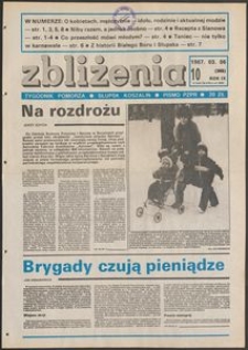 Zbliżenia : tygodnik społeczno-polityczny, 1987, nr 10