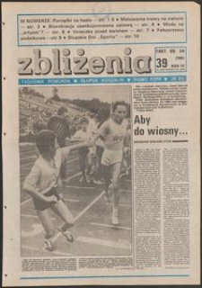 Zbliżenia : tygodnik społeczno-polityczny, 1987, nr 39