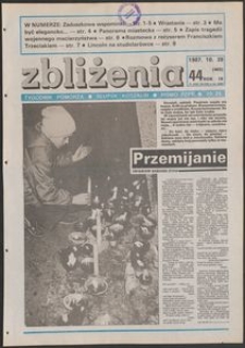 Zbliżenia : tygodnik społeczno-polityczny, 1987, nr 44