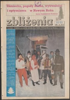 Zbliżenia : tygodnik społeczno-polityczny, 1987, nr 52/53