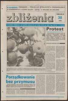 Zbliżenia : tygodnik społeczno-polityczny, 1988, nr 38