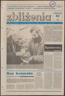 Zbliżenia : tygodnik społeczno-polityczny, 1988, nr 42