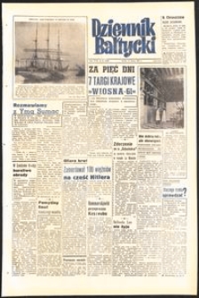 Dziennik Bałtycki, 1961, nr 63