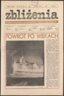Zbliżenia : tygodnik społeczno-polityczny, 1981, nr 10