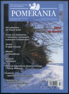 Pomerania : miesięcznik społeczno-kulturalny, 2011, nr 1