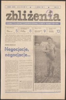 Zbliżenia : tygodnik społeczno-polityczny, 1981, nr 15