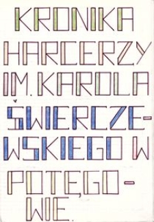 Kronika Harcerzy im. Karola Świerczewskiego w Potęgowie