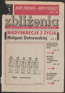 Zbliżenia : tygodnik społeczno-polityczny, 1991, nr 5