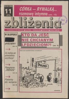 Zbliżenia : tygodnik społeczno-polityczny, 1991, nr 11