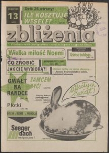 Zbliżenia : tygodnik społeczno-polityczny, 1991, nr 13
