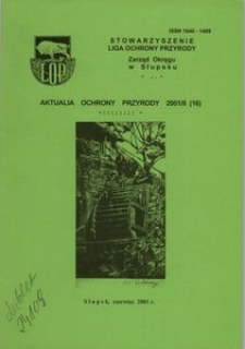 Aktualia Ochrony Przyrody, 2001, nr 16