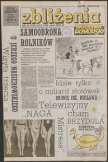Zbliżenia : tygodnik społeczno-polityczny, 1991, nr 34