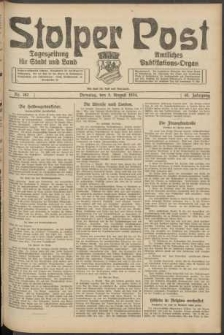 Stolper Post. Tageszeitung für Stadt und Land Nr. 182/1924