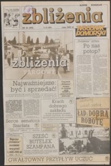 Zbliżenia : tygodnik społeczno-polityczny, 1991, nr 40