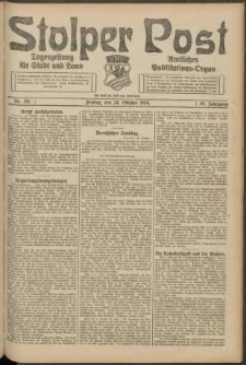 Stolper Post. Tageszeitung für Stadt und Land Nr. 251/1924