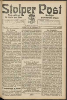 Stolper Post. Tageszeitung f&uuml;r Stadt und Land Nr. 265/1924