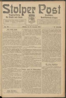 Stolper Post. Tageszeitung für Stadt und Land Nr. 304/1924