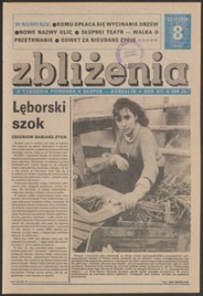 Zbliżenia : tygodnik społeczno-polityczny, 1990, nr 8