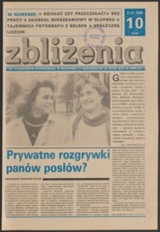 Zbliżenia : tygodnik społeczno-polityczny, 1990, nr 10