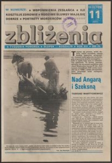 Zbliżenia : tygodnik społeczno-polityczny, 1990, nr 11