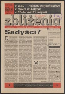 Zbliżenia : tygodnik prywatny, 1990, nr 16