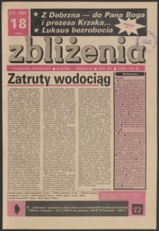 Zbliżenia : tygodnik prywatny, 1990, nr 18