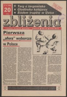 Zbliżenia : tygodnik prywatny, 1990, nr 20