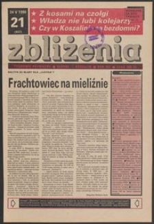 Zbliżenia : tygodnik prywatny, 1990, nr 21